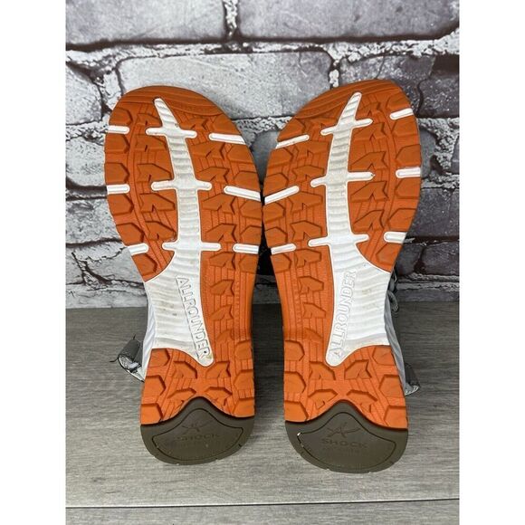 Mephisto Allrounder Lagoona Larmessa Grey Nubuck Textile Strap Sandals Women 10M - Picture 9 of 16